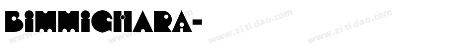 billighora字体转换