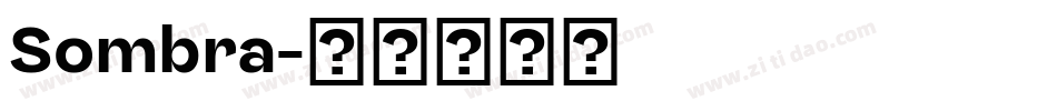 Sombra字体转换