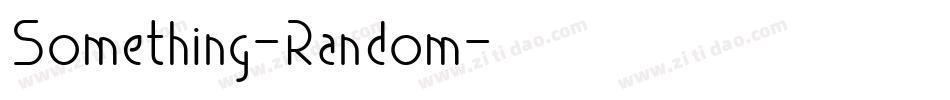 Something-Random字体转换