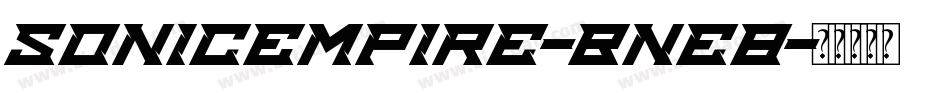 SonicEmpire-Bne8字体转换