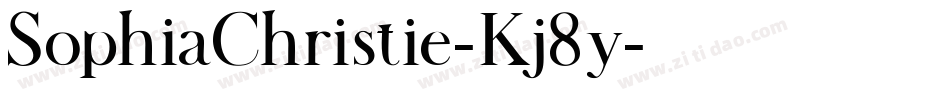 SophiaChristie-Kj8y字体转换
