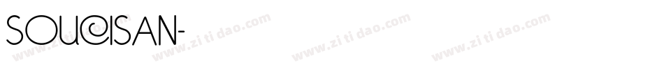 SOUCISAN字体转换