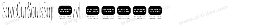 SaveOurSoulsSaji-9zyL字体转换