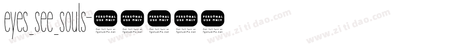 eyes_see_souls字体转换