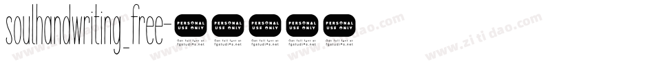 soulhandwriting_free字体转换
