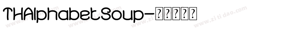 THAlphabetSoup字体转换