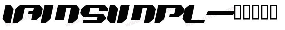 IAMSIMPL字体转换