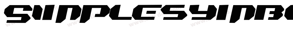 Simplesymbol字体转换