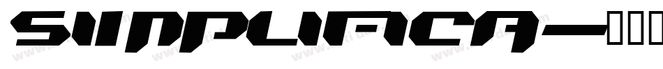 simplifica字体转换