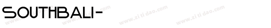 SouthBALI字体转换