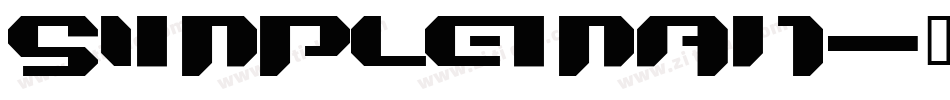 Simpleman字体转换