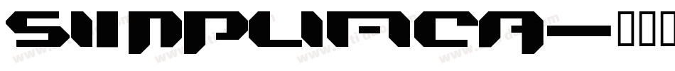 simplifica字体转换