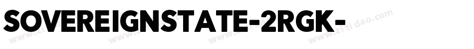 SovereignState-2RgK字体转换