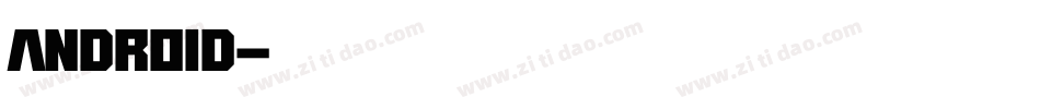 android字体转换