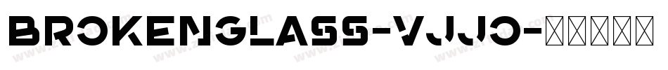 Brokenglass-vJJO字体转换