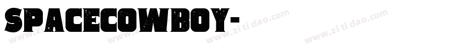 SpaceCowboy字体转换