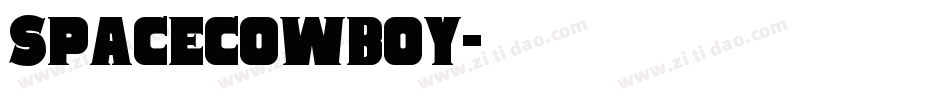 SpaceCowboy字体转换