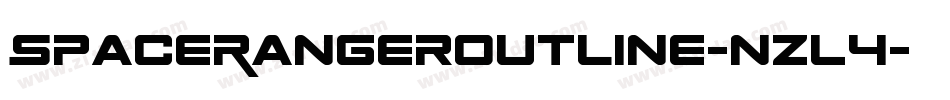 SpaceRangerOutline-nzL4字体转换 SpaceRangerOutline-nzL4字体转换