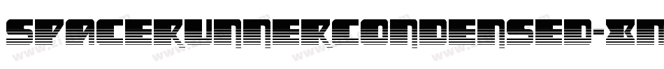 SpaceRunnerCondensed-8MMWD字体转换