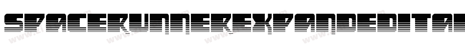 SpaceRunnerExpandedItalic-MVVze字体转换 SpaceRunnerExpandedItalic-MVVze字体转换
