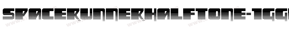 SpaceRunnerHalftone-1GGLg字体转换