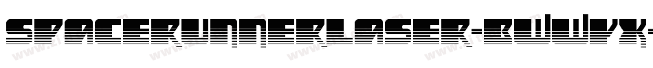 SpaceRunnerLaser-BWWyx字体转换