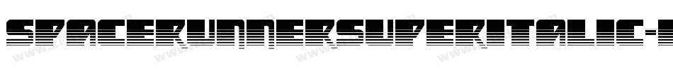 SpaceRunnerSuperItalic-BWWyV字体转换 SpaceRunnerSuperItalic-BWWyV字体转换