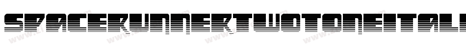 SpaceRunnerTwotoneItalic-lggWX字体转换 SpaceRunnerTwotoneItalic-lggWX字体转换