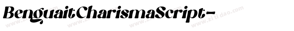 BenguaitCharismaScript字体转换