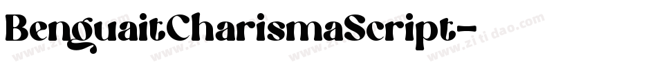 BenguaitCharismaScript字体转换