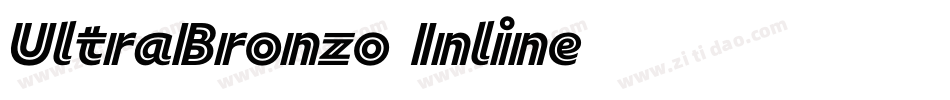 UltraBronzo-Inline字体转换