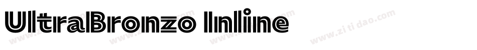 UltraBronzo-Inline字体转换
