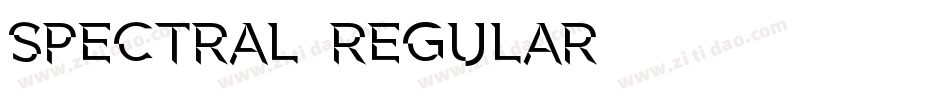 Spectral-Regular字体转换