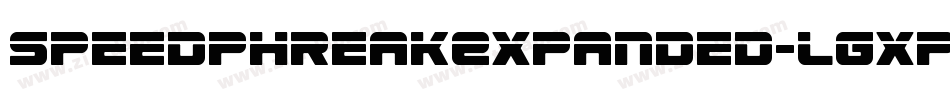 SpeedPhreakExpanded-lgxPy字体转换 SpeedPhreakExpanded-lgxPy字体转换