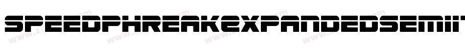 SpeedPhreakExpandedSemiital-1Gj9g字体转换