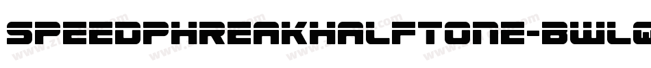 SpeedPhreakHalftone-BWLqx字体转换