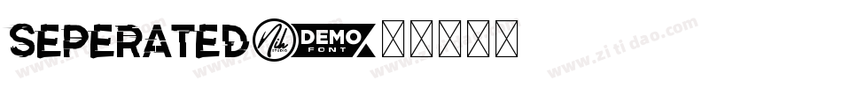 Seperated字体转换
