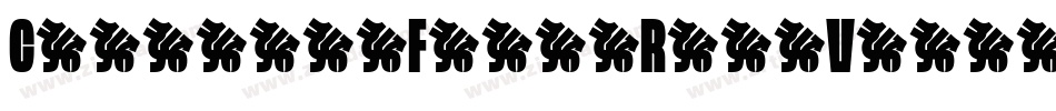 CanthikaFree-RppyV字体转换