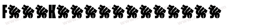 FreeKittenz字体转换