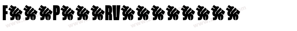 FreePen-RVq6字体转换