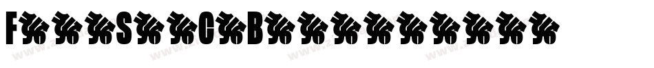 FreeSetC-Bold字体转换