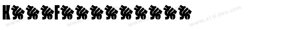 KameFree字体转换