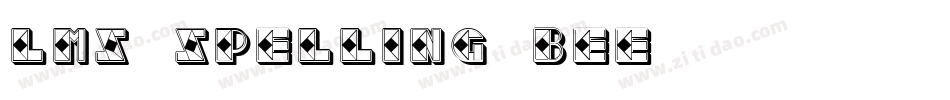 LMS_Spelling_Bee字体转换