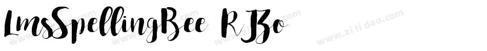 LmsSpellingBee-RJZo字体转换