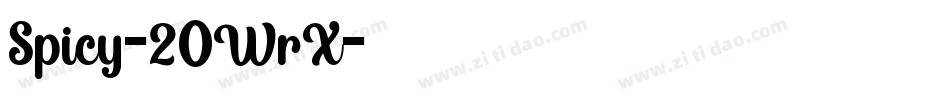 Spicy-2OWrX字体转换