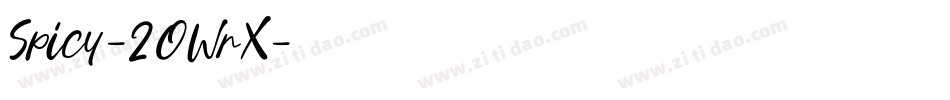 Spicy-2OWrX字体转换