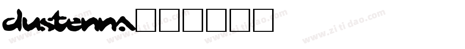 DustEnna字体转换