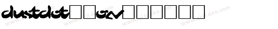 Dustdot-7OZV字体转换
