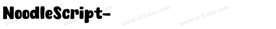 NoodleScript字体转换