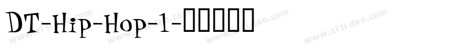 DT-Hip-Hop-1字体转换